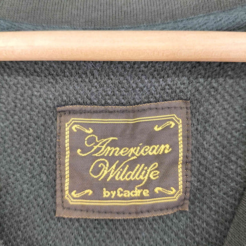 AMERICAN WILDLIFE フロント刺繍 スウェット メンズ