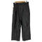 リメール remer loose tuck wide leather PT/ルーズタックワイドレザーパンツ メンズ JPN:S
