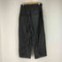 リメール remer loose tuck wide leather PT/ルーズタックワイドレザーパンツ メンズ JPN:S