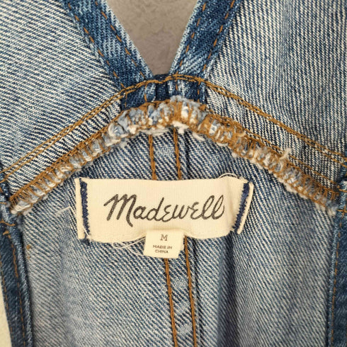 メイドウェル madewell デニムオーバーオール レディース M