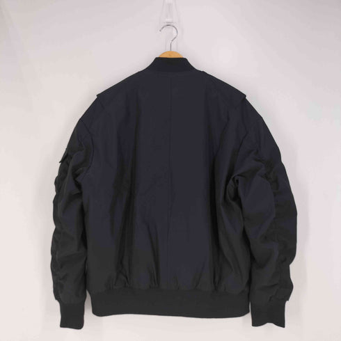 ザラ ZARA ベストレイヤード MA-I ジャケット メンズ import:M