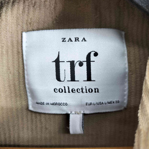 ザラ ZARA コーデュロイカットオフジャケット レディース L
