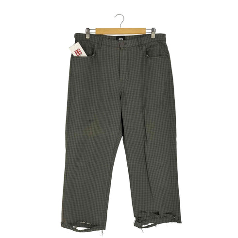 ステューシー Stussy Check Big Ol Jeans チェック ビッグ OI ジーンズ メンズ 34
