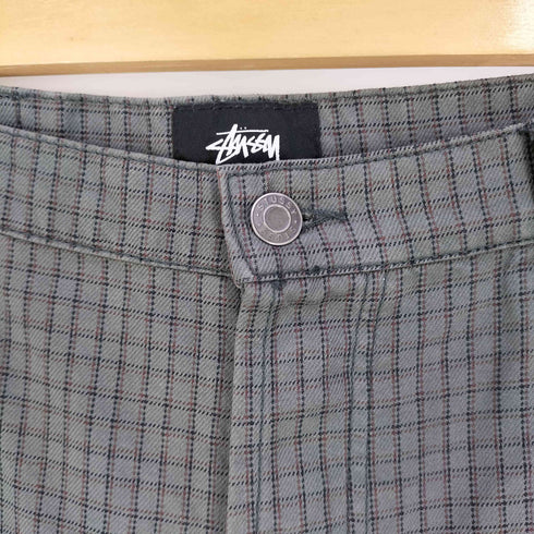 ステューシー Stussy Check Big Ol Jeans チェック ビッグ OI ジーンズ メンズ 34