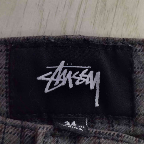 ステューシー Stussy Check Big Ol Jeans チェック ビッグ OI ジーンズ メンズ 34