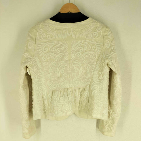 グレースコンチネンタル GRACE CONTINENTAL 刺繍フックボタンテーラードジャケット レディース JPN:36