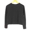 ザラ ZARA クロップクルーネックスウェット レディース import:M