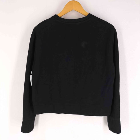 ザラ ZARA クロップクルーネックスウェット レディース import:M