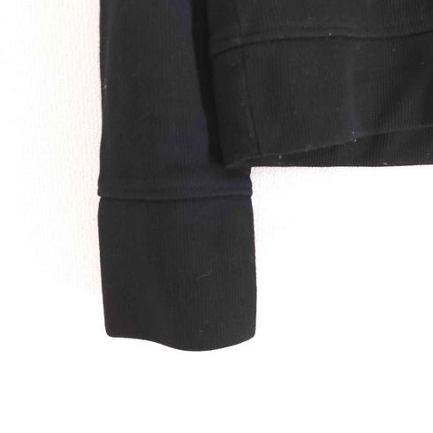 ザラ ZARA クロップクルーネックスウェット レディース import:M