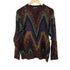 カンビオ CAMBIO ウール混 総柄 L/S ニット メンズ JPN:M