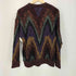 カンビオ CAMBIO ウール混 総柄 L/S ニット メンズ JPN:M