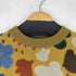 エムアンドキョウコ M.&kyoko beige sweater with large colored flowers レディース FREE