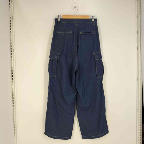 retock's ロゴ刺繍ワイドデニムカーゴパンツ メンズ JPN:M