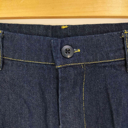 retock's ロゴ刺繍ワイドデニムカーゴパンツ メンズ JPN:M