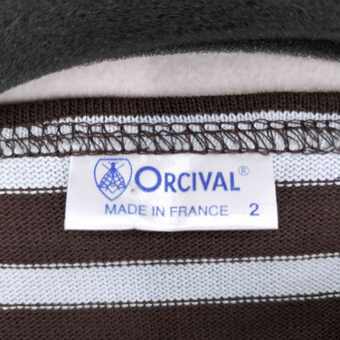 オーチバル ORCIVAL バスクシャツ ボーダー レディース JPN:2