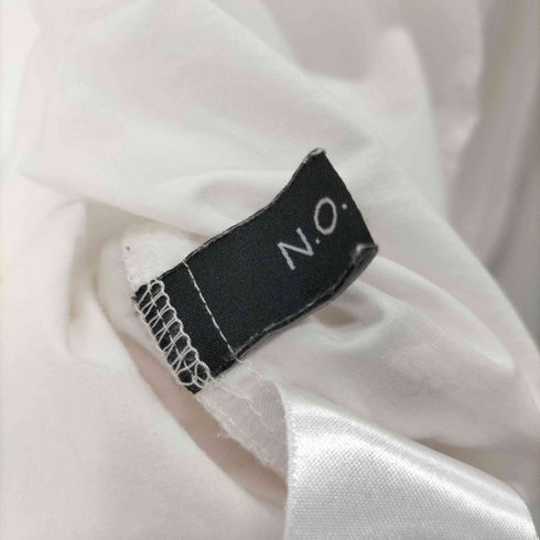 ノーク N.O.R.C はしごレースコットンシルクブラウス レディース