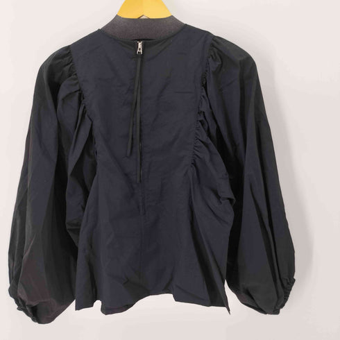 アンクレイヴ uncrave バックジップパフスリーブブラウス レディース JPN:1