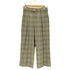 ユナイテッドアローズグリーンレーベルリラクシング UNITED ARROWS green label relaxing キチントボトムス カバー ワイド パンツ 2 レディース JPN:38