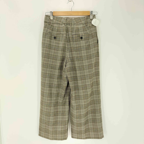 ユナイテッドアローズグリーンレーベルリラクシング UNITED ARROWS green label relaxing キチントボトムス カバー ワイド パンツ 2 レディース JPN:38
