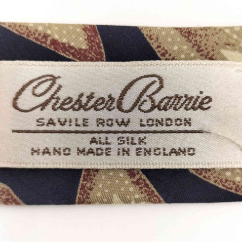 チェスターバリー Chester Barrie 総柄 シルク ネクタイ メンズ