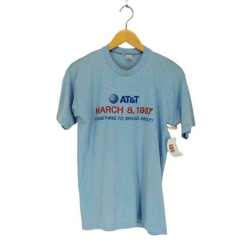 90S 企業ロゴ 両面プリント クルーネック TEE メンズ import:L