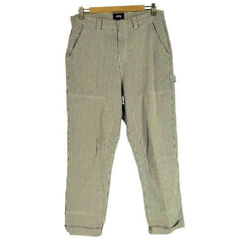 ステューシー Stussy シアサッカー ダブルニー ペインターパンツ メンズ 32