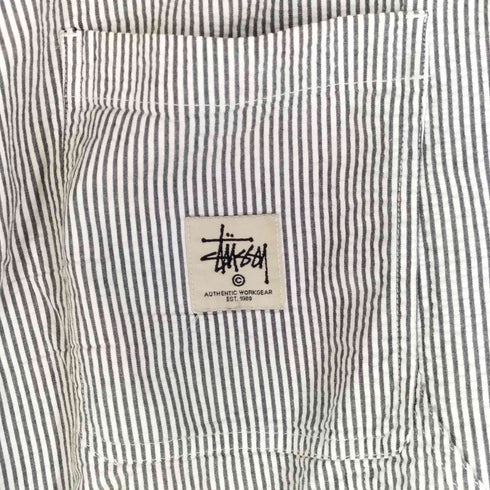 ステューシー Stussy シアサッカー ダブルニー ペインターパンツ メンズ 32