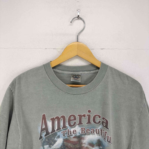 デルタプロウェイト DELTA PRO WEIGHT 00S フロントプリント クルーネック TEE メンズ import:M
