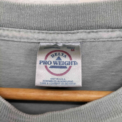 デルタプロウェイト DELTA PRO WEIGHT 00S フロントプリント クルーネック TEE メンズ import:M