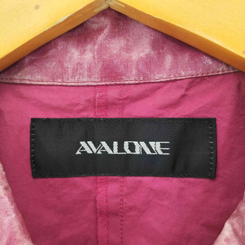 アヴァロン AVALONE コーティングジップS/S シャツ メンズ JPN:3
