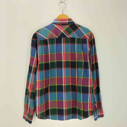 ヴィヴィアンウエストウッドマン Vivienne Westwood MAN チェック柄 オーブ刺繍シャツ メンズ JPN:48