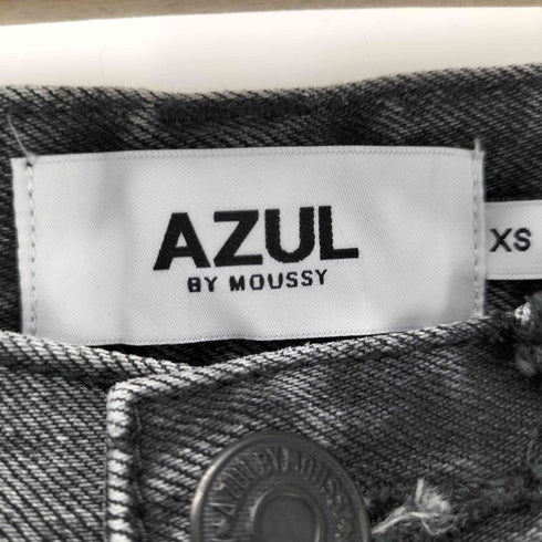 アズールバイマウジー AZUL by moussy AZUL DENIM ハイウエストワイドデニム レディース JPN:XS