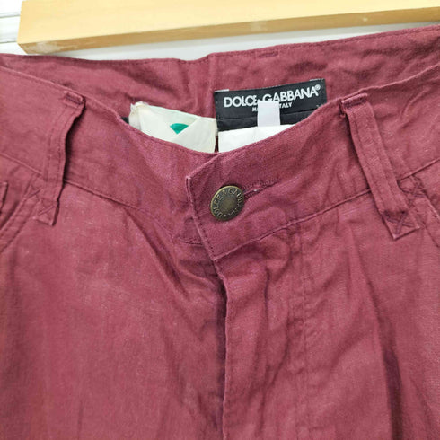 ドルチェアンドガッバーナ DOLCE&GABBANA 16 CLASSIC コーティングパンツ メンズ 48