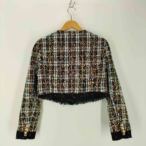 Walter Baker Alessia Jacket Broadway Tweed Black レディース import:M