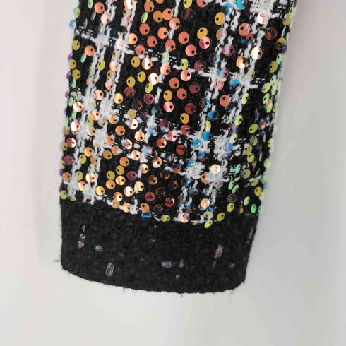 Walter Baker Alessia Jacket Broadway Tweed Black レディース import:M