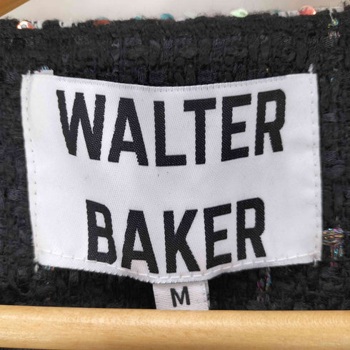 Walter Baker Alessia Jacket Broadway Tweed Black レディース import:M