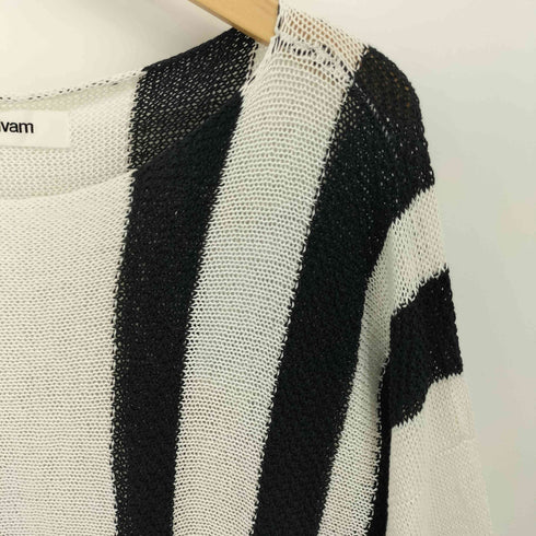 サルバム sulvam 2020SS STRIPE KNIT ストライプニット メンズ JPN:M
