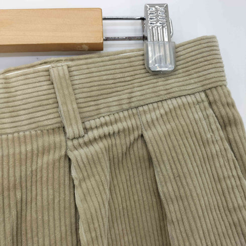 エルエルビーン L.L.Bean 70s-80s USA製 2タック ロケットTALON コーデュロイ ワイドパンツ メンズ w33