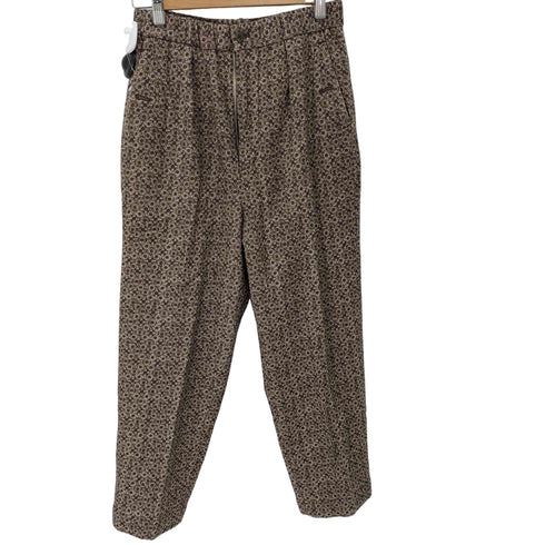 スノーピーク Snow Peak Printed Wo/Ny Pants ウール タックパンツ メンズ JPN:S