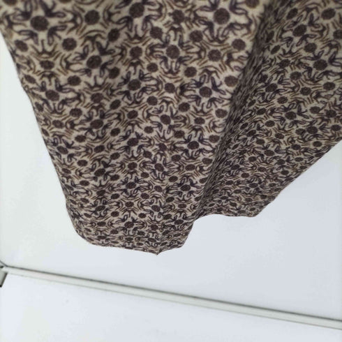スノーピーク Snow Peak Printed Wo/Ny Pants ウール タックパンツ メンズ JPN:S