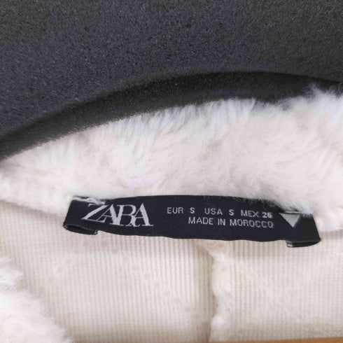 ザラ ZARA フォックスファー スウェットシャツ レディース US S