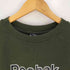 リーボック Reebok 花刺繍 ロゴプリント クルーネック スウェット レディース import:XL