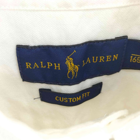 ポロラルフローレン POLO RALPH LAUREN CUSTOM FIT オックスフォード ボタンダウンシャツ ポニー レディース import:XS