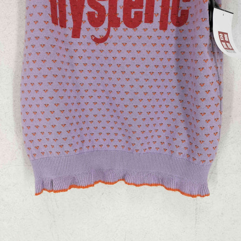 ヒステリックグラマー HYSTERIC GLAMOUR ラメデザインニットキャミソール レディース FREE