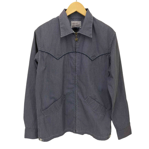 エイチバーシー H BAR C 60S CALIFORNIA RANCHWEARタグ ジップアップ ウエスタンジャケット メンズ