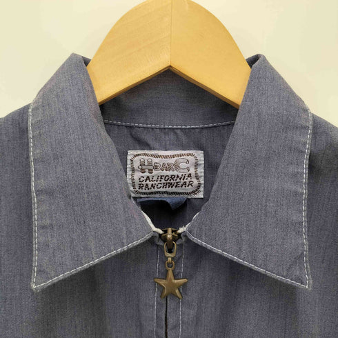 エイチバーシー H BAR C 60S CALIFORNIA RANCHWEARタグ ジップアップ ウエスタンジャケット メンズ