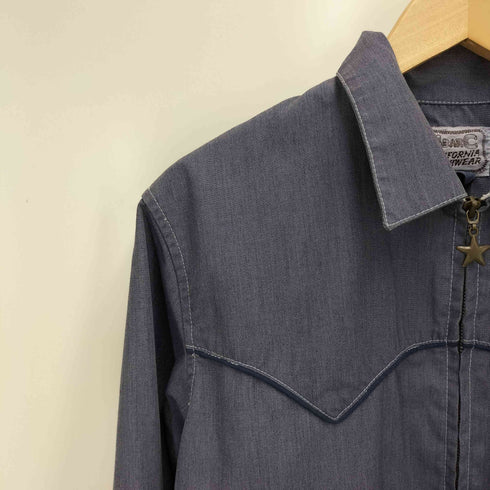 エイチバーシー H BAR C 60S CALIFORNIA RANCHWEARタグ ジップアップ ウエスタンジャケット メンズ
