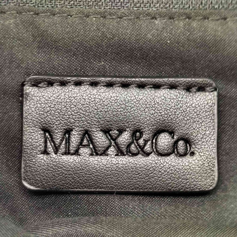 マックスアンドコー MAX & CO. テクノサテン ベルト バッグ レディース