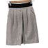 バーニーズニューヨーク BARNEYS NEWYORK メタリックシルバーミニスカート レディース JPN:36