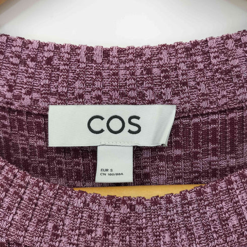 コス COS リブニット L/S ワンピース レディース import:S
